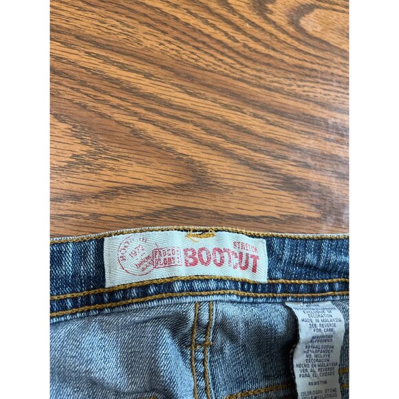 Faded Glory stretch boot cut jeans size 8 Petite - Picture 3 of 8